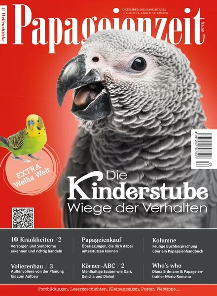Papageienzeit – 01 Dezember 2021 Cover