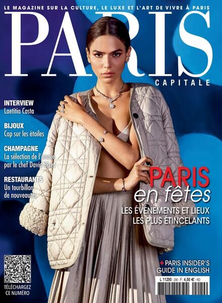 Paris Capitale – Decembre 2021 – Janvier 2022 Cover