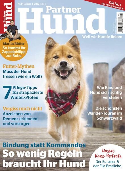 Partner Hund – 01 Dezember 2021 Cover
