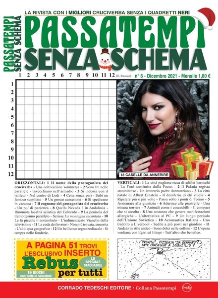 Passatempi Senza Schema – 01 dicembre 2021 Cover