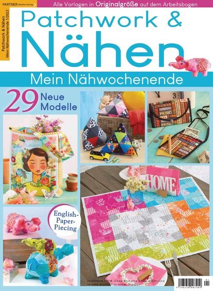 Patchwork & Nahen SPEZIAL – Dezember 2021 Cover