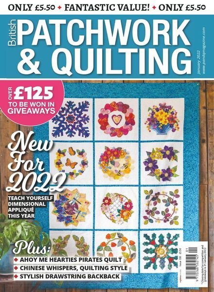 Patchwork & Quilting UK – January 2022 Cover