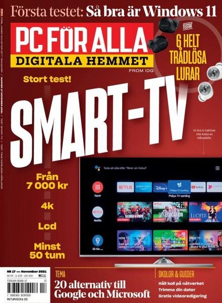 PC fOr Alla – 25 november 2021 Cover