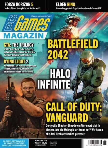 PC Games – 15 Dezember 2021 Cover