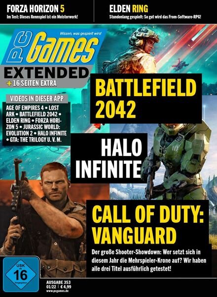 PC Games Germany – Januar 2022 Cover