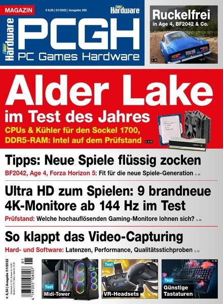 PC Games Hardware – Januar 2022 Cover