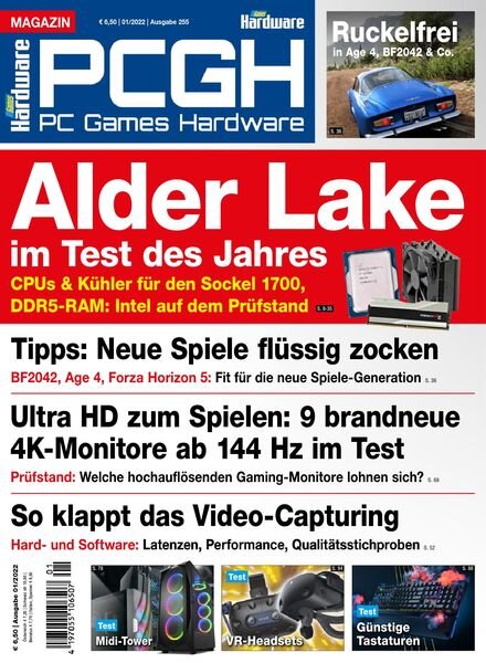 PCGH – Januar 2022 Cover