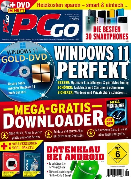 PCgo – Januar 2022 Cover