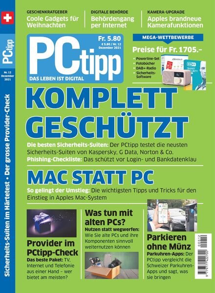 PCtipp – Dezember 2021 Cover