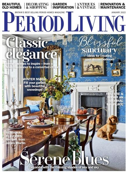 Period Living – January 2022 Cover