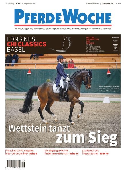 PferdeWoche – 08 Dezember 2021 Cover