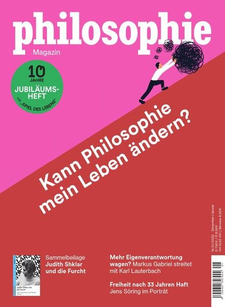 Philosophie Magazin Germany – Dezember 2021 Cover