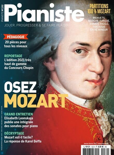 Pianiste – fevrier 2022 Cover
