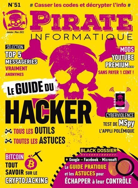 Pirate Informatique – Janvier-Mars 2022 Cover