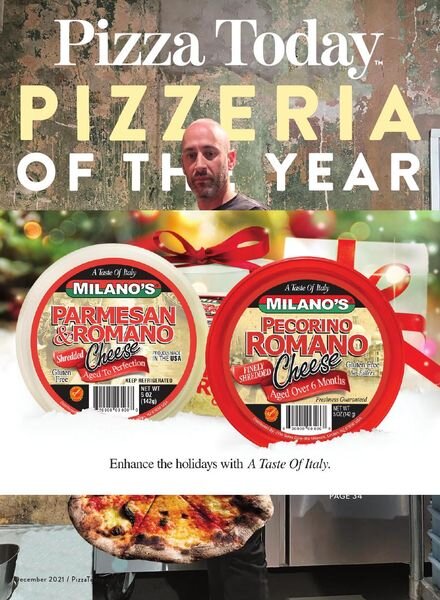 Pizza Today – December 2021 Cover