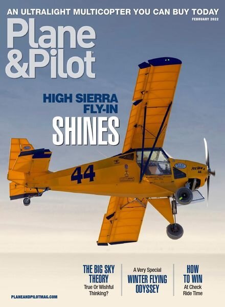 Plane & Pilot – January 2022 Cover