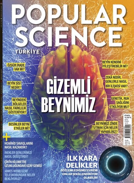 Popular Science – Turkey – 01 Aralik 2021 Cover