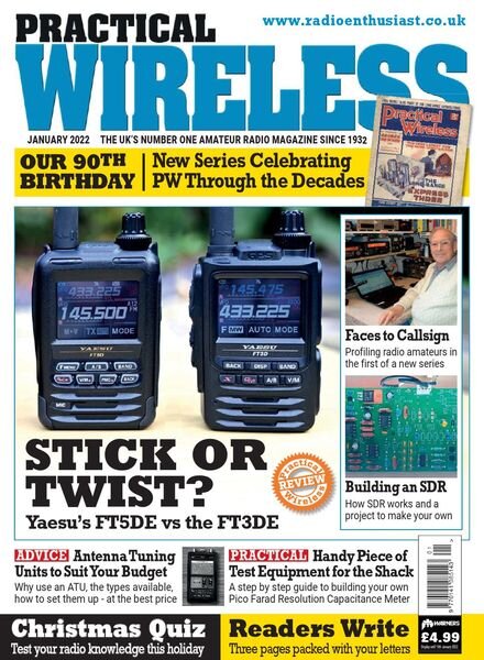 Practical Wireless – January 2022 Cover