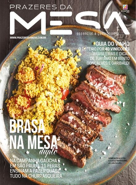 Prazeres da Mesa – dezembro 2021 Cover