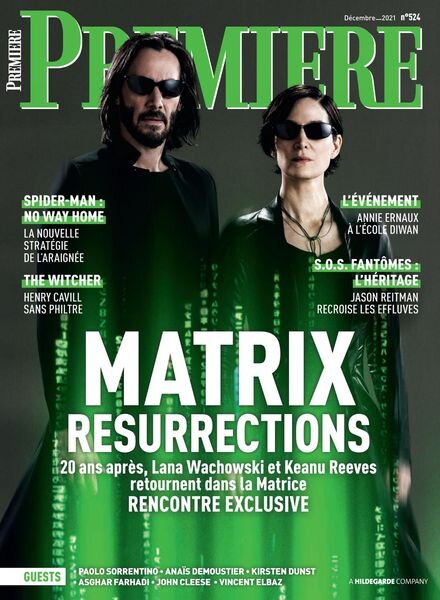 Premiere – Decembre 2021 Cover