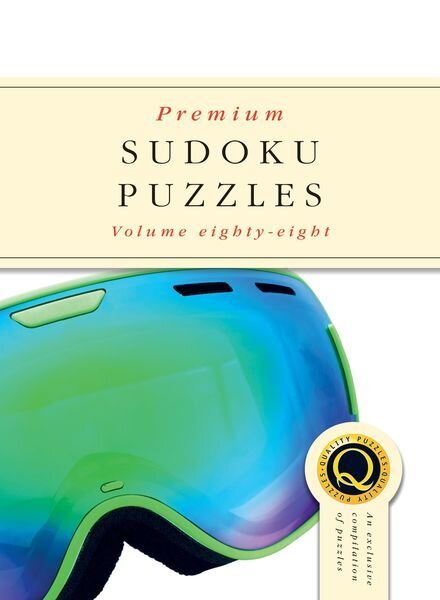 Premium Sudoku – December 2021 Cover