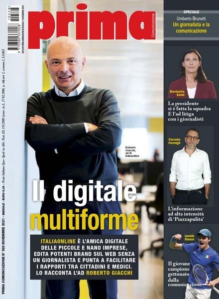 Prima Comunicazione – Novembre 2021 Cover