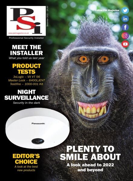 Proffessional Security Installer – December 2021 Cover
