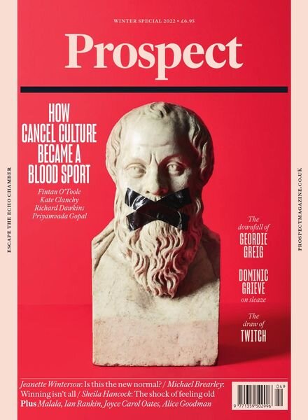 Prospect Magazine – January-February 2022 Cover