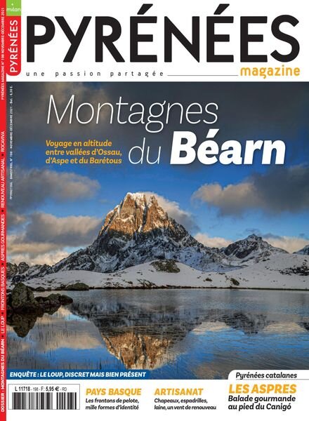 Pyrenees Magazine – Novembre-Decembre 2021 Cover