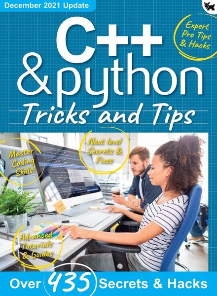 Python & C++ for Beginners – December 2021 Cover