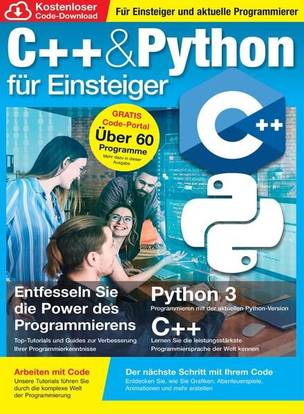 Python fur Einsteiger – November 2021 Cover
