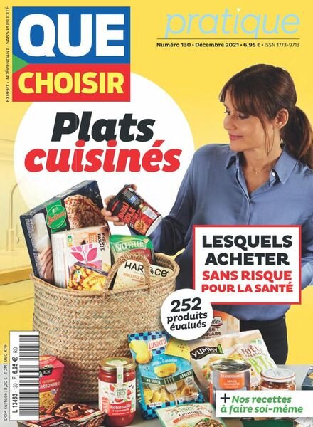 Que Choisir Pratique – Decembre 2021 Cover
