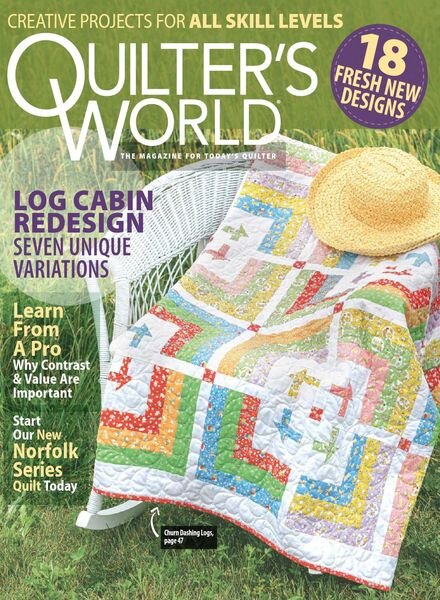 Quilter’s World – Spring 2022 Cover