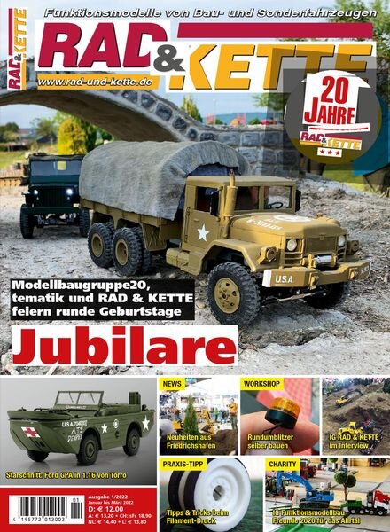 Rad & Kette – Januar 2022 Cover
