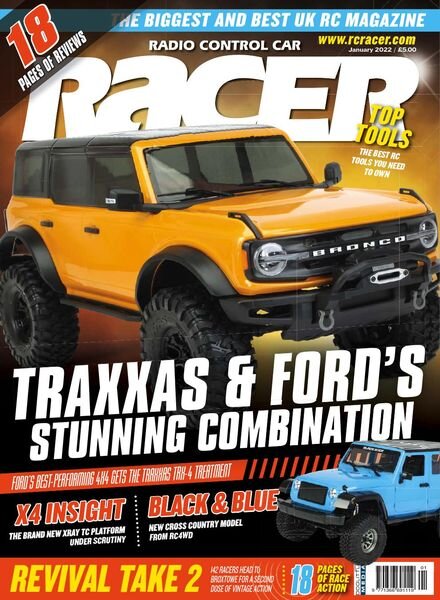 Radio Control Car Racer – January 2022 Cover