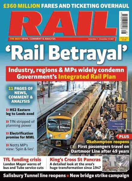 Rail – December 2021 Cover