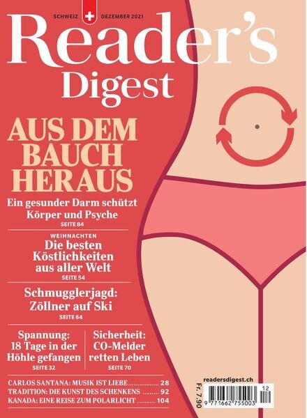 Reader’s Digest Schweiz – 29 November 2021 Cover