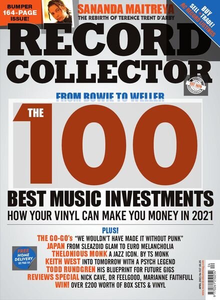 Record Collector – Issue 517 – April 2021 Cover