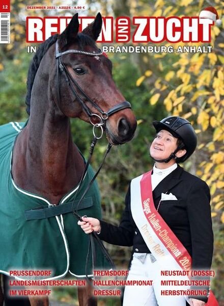 REITEN und ZUCHT – 30 November 2021 Cover