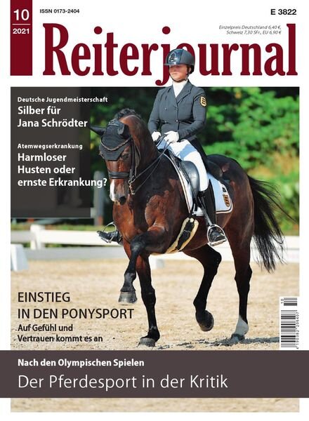Reiterjournal – Oktober 2021 Cover