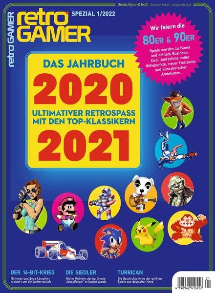 Retro Gamer Germany – Januar 2022 Cover