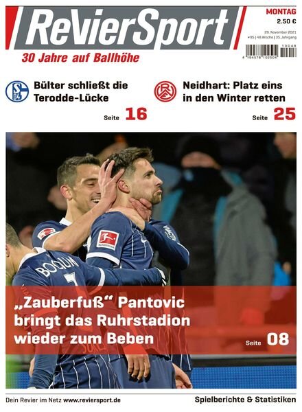 RevierSport – 29 November 2021 Cover