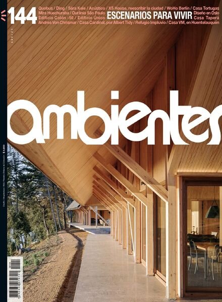 Revista Ambientes – diciembre 02, 2021 Cover