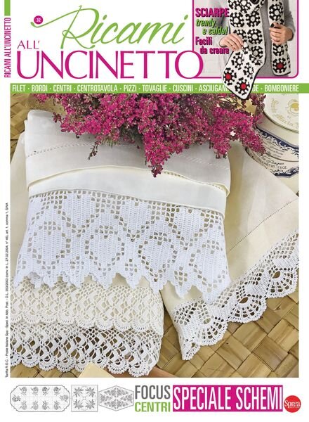 Ricami all’Uncinetto – gennaio 2021 Cover