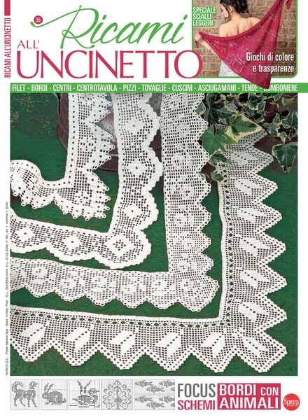Ricami all’Uncinetto – luglio 2021 Cover