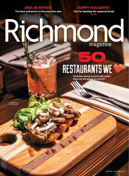 Richmond Magazine – December 2021 Cover