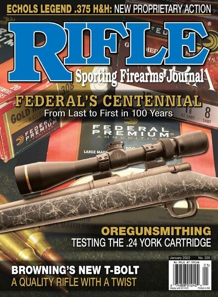 Rifle Magazine – January-February 2022 Cover