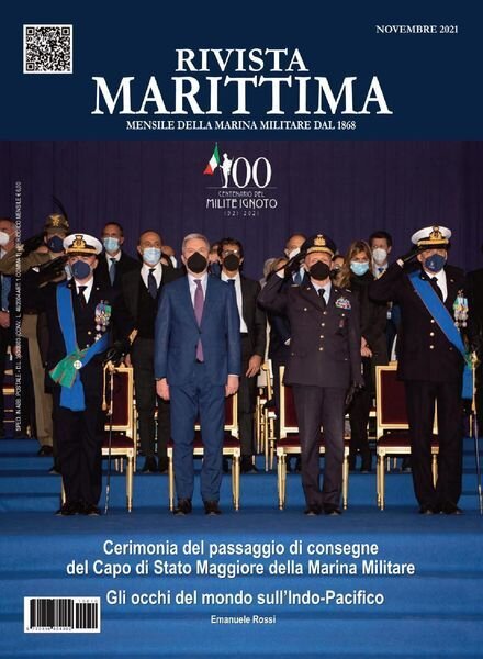 Rivista Marittima – Novembre 2021 Cover