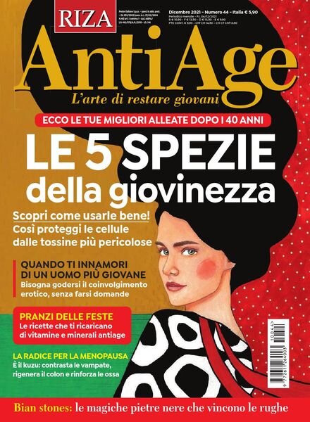 Riza AntiAge – Dicembre 2021 Cover