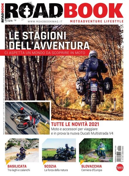 RoadBook – gennaio 2021 Cover